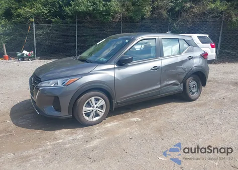 2024 Nissan Kicks S Xtronic Cvt z USA, uszkodzony, nr VIN 3N1CP5BV1RL494676